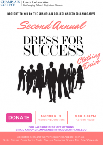 Collecting Clothing Donations for 2nd Annual Dress for Success